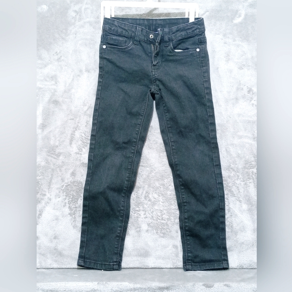 GIRLS BLACK JEANS (SIZE 6X)